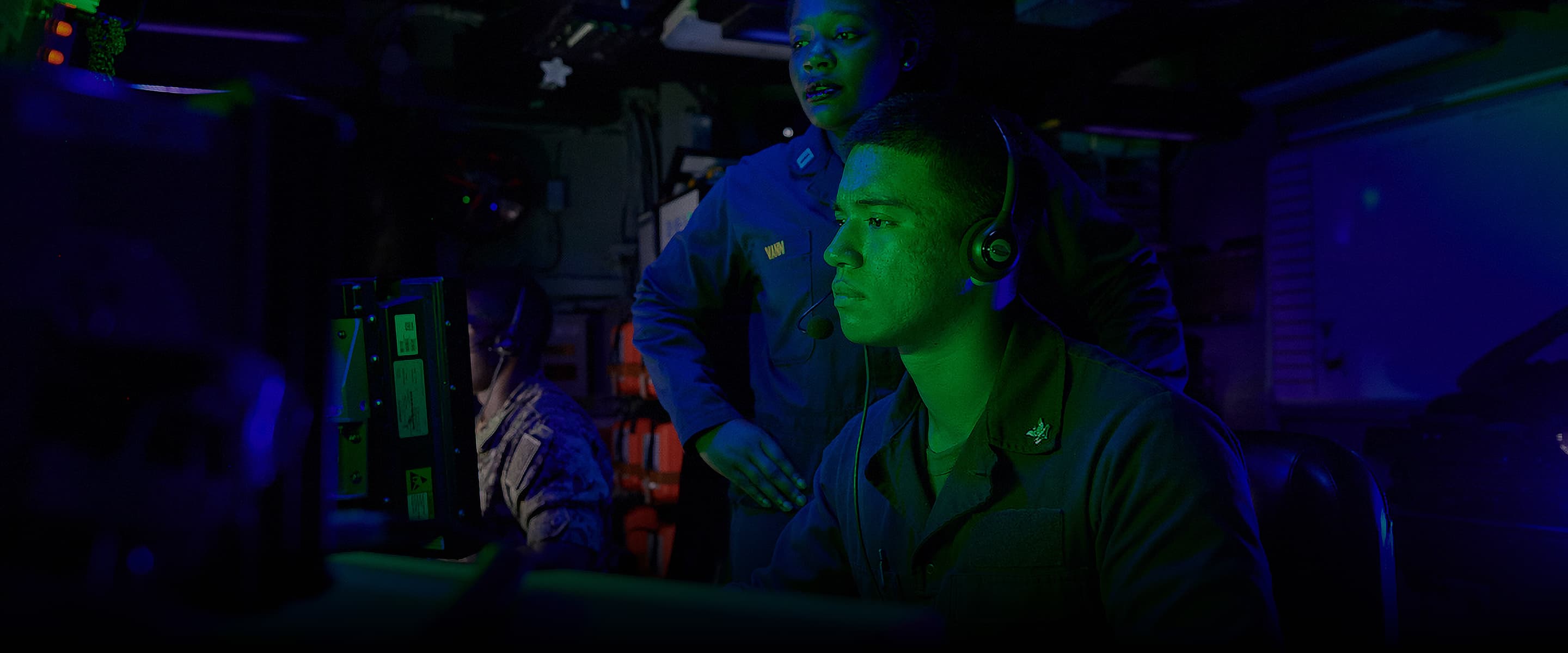 U.S. Navy Sailors fight cybersecurity threats.